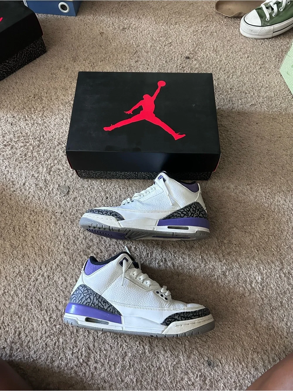 2022 Air Jordan 3 retro GS “Dark Iris”